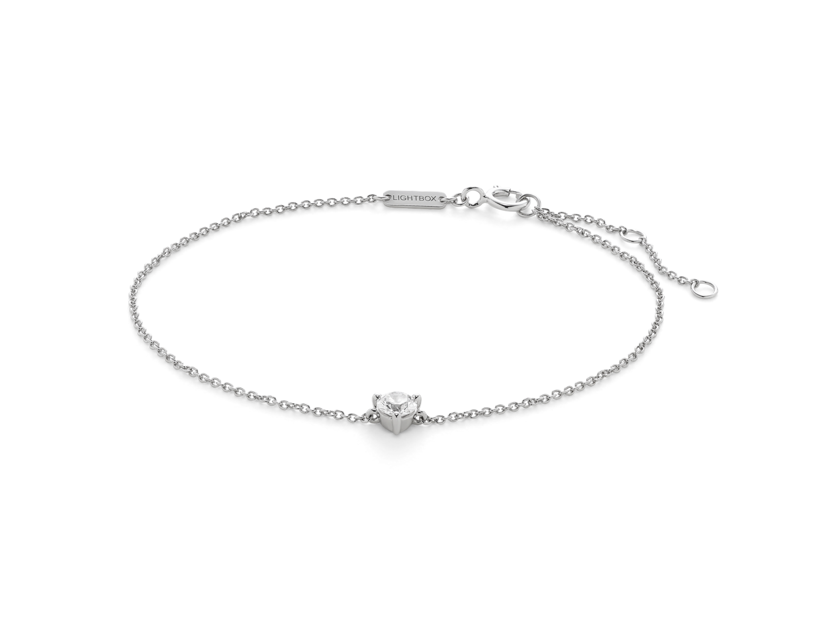 Lab-Grown Diamond ¼ct. Mini Round Brilliant Bracelet | White