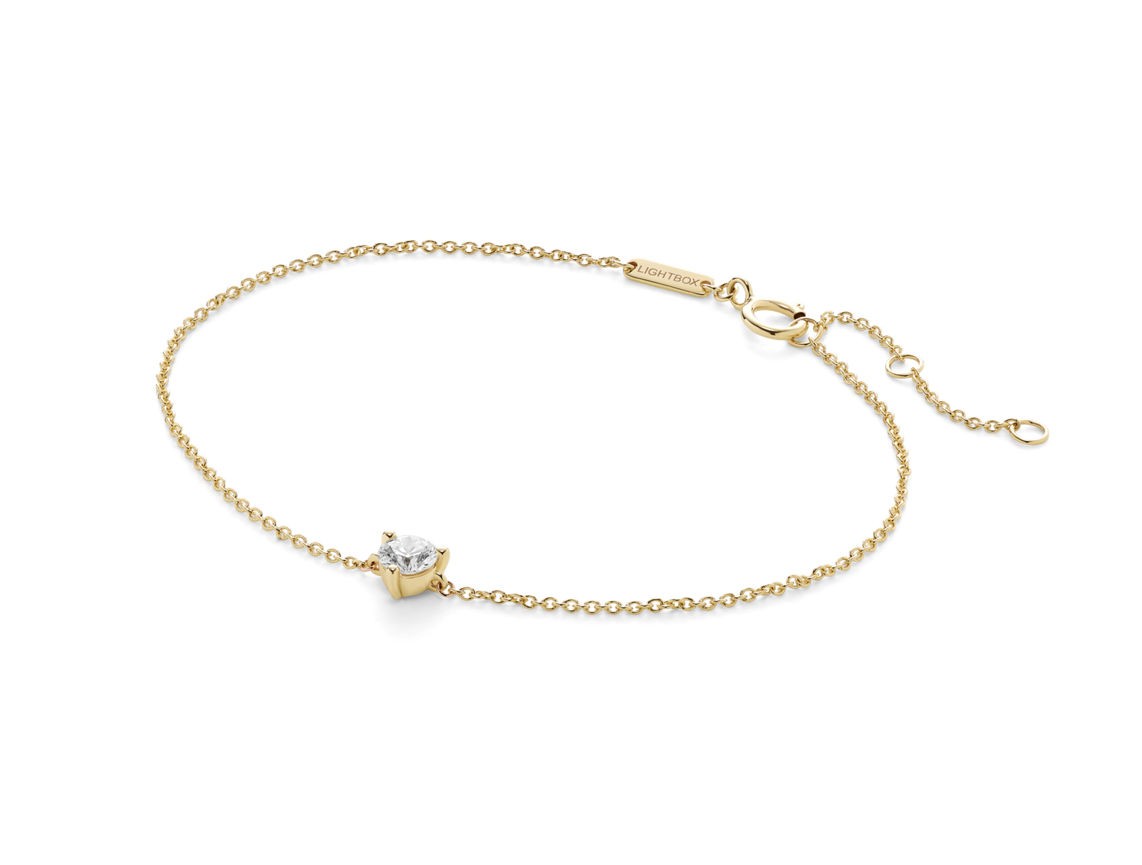 Lab-Grown Diamond ¼ct. Mini Round Brilliant Bracelet | White - Image 5