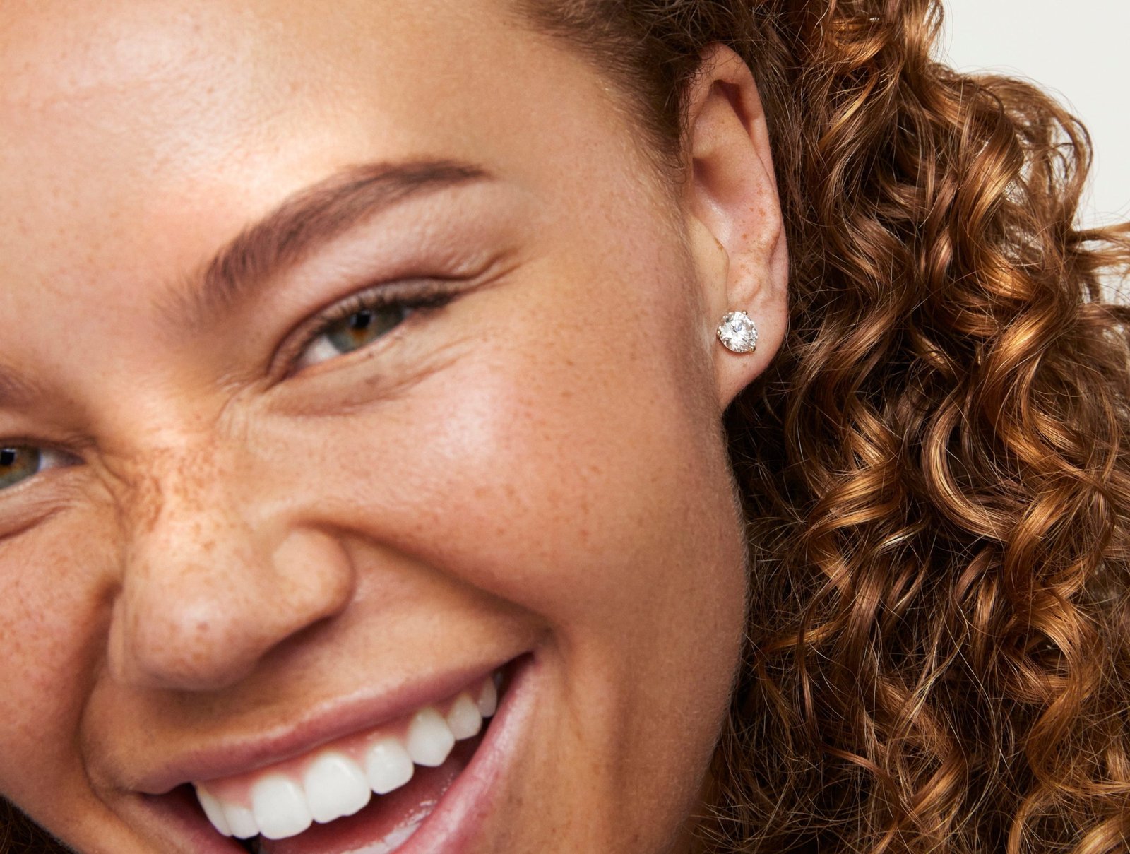Lab-Grown Diamond 3ct. tw. Round Brilliant Solitaire Studs | White - Image 6