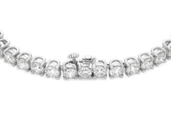 Lab-Grown Diamond Large Tennis Bracelet - G/H color, 7" length | White