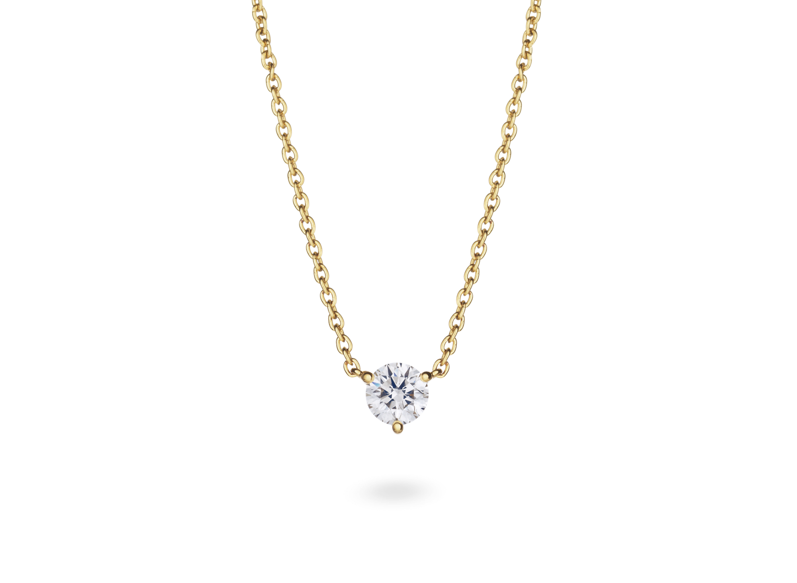 Lab-Grown Diamond ½ct. Round Brilliant Solitaire Pendant | White