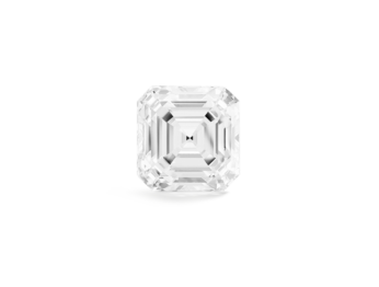 Lab-Grown Loose 3ct. Asscher Cut Diamond | White